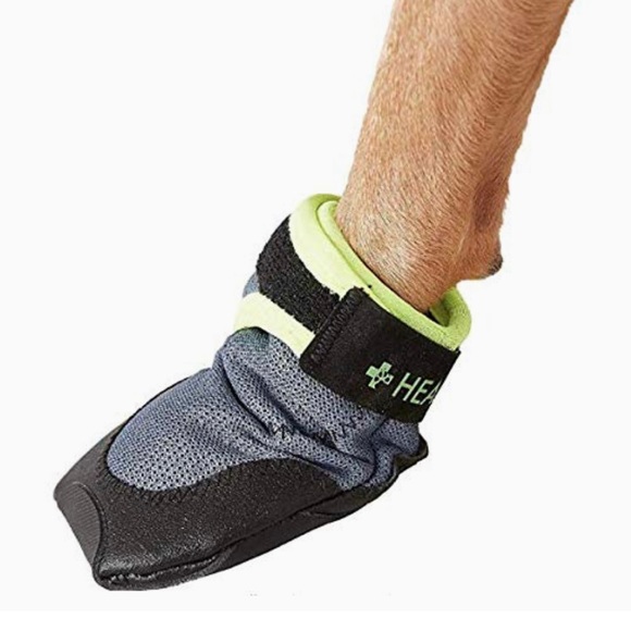 NWT Healers Urban Walkers Reflective Dog Booties, Paw Protection, Non Slip Sole - Picture 3 of 5